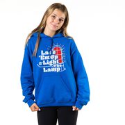 Hockey Hooded Sweatshirt - Lace 'Em Up And Light The Lamp