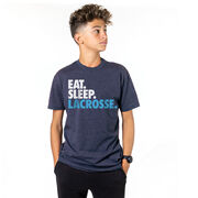 Lacrosse Short Sleeve T-Shirt - Eat. Sleep. Lacrosse.