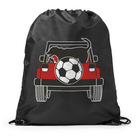 Soccer Drawstring Backpack - Soccer Cruiser