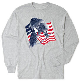 Hockey Tshirt Long Sleeve - Hockey Eagle