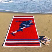 Football Premium Beach Towel - Player