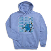 Hockey Hooded Sweatshirt - Dangle Snipe Celly Player