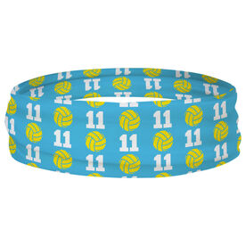 Volleyball Multifunctional Headwear - Custom Team Number Repeat RokBAND