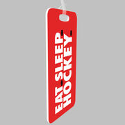 Hockey Bag/Luggage Tag - Eat Sleep Hockey