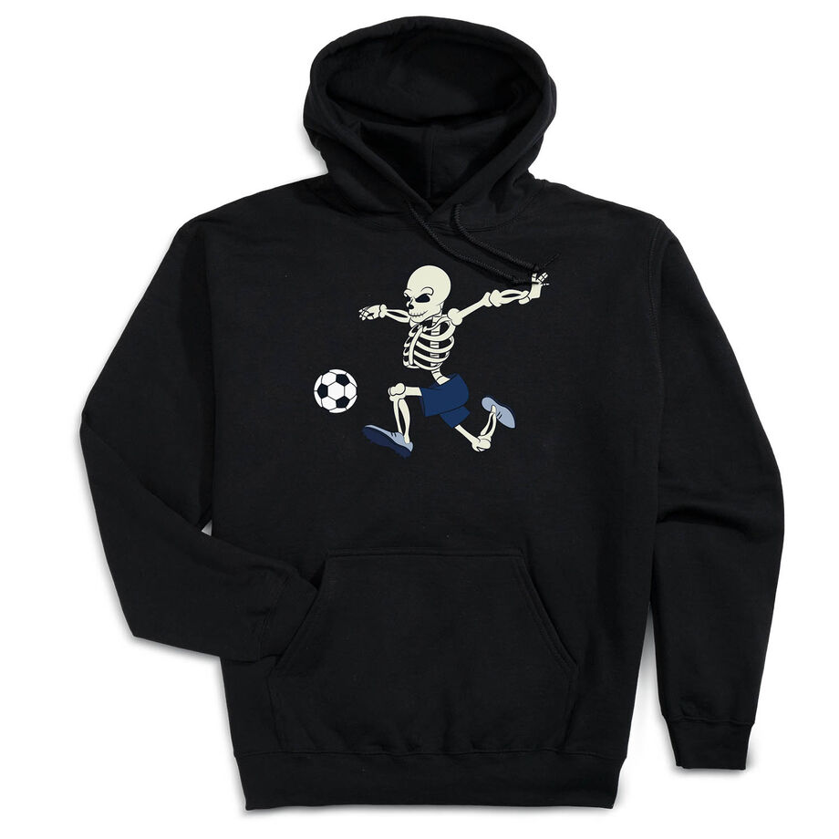 Soccer Hooded Sweatshirt - Skeleton Striker