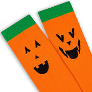 Yakety Yak Knee High Socks - Jack-o-Lantern