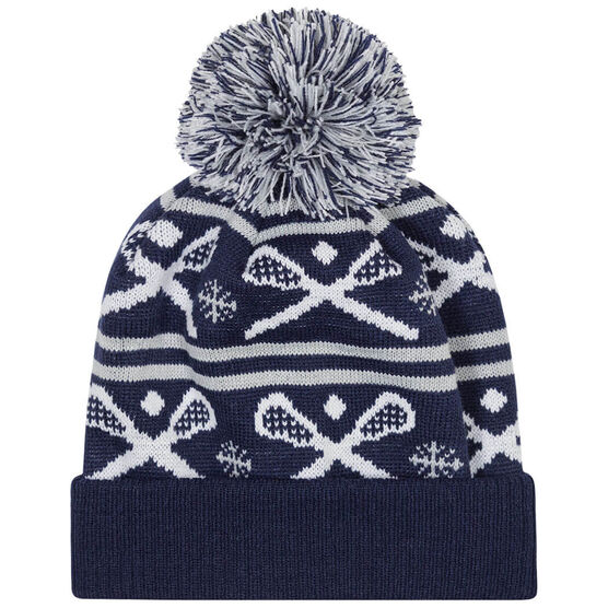 Lacrosse Knit Hat - Crossed Sticks
