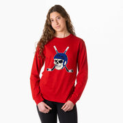 Hockey Tshirt Long Sleeve - Chill to the Bone