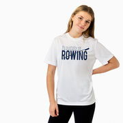 Crew Short Sleeve Performance Tee - I'd Rather Be Rowing