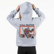 Hockey Hooded Sweatshirt - Goal Buster (Back Design)