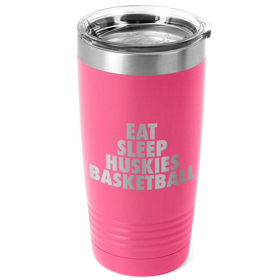 Basketball 20 oz. Double Insulated Tumbler - Personalized Eat Sleep Basketball