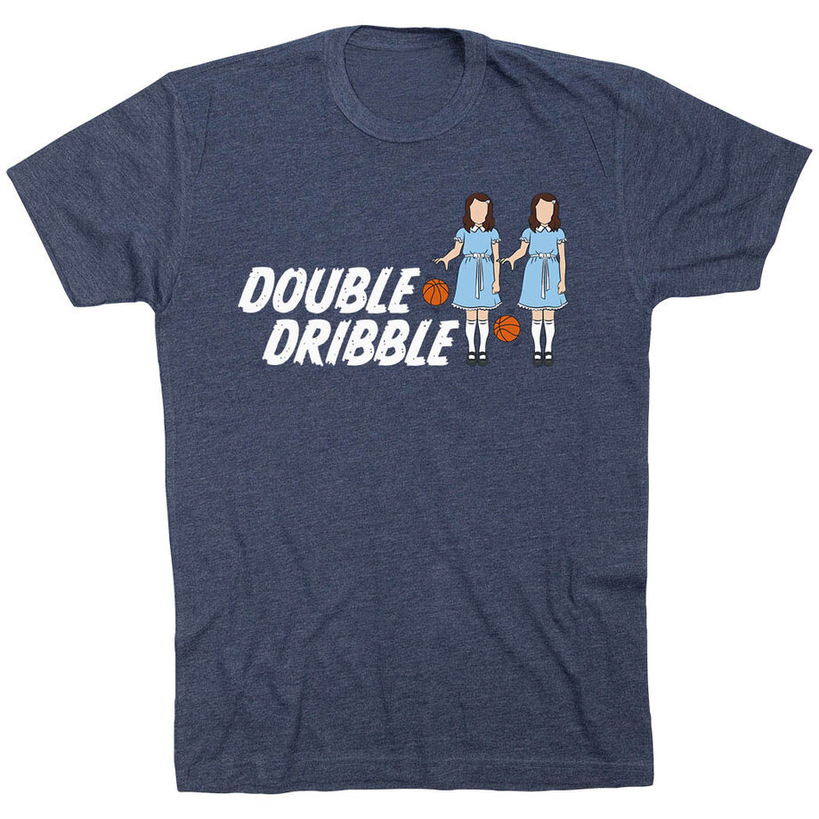 Basketball Short Sleeve T-Shirt - Double Dribble