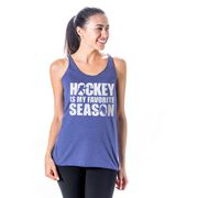 Hockey Women's Everyday Tank Top - Hockey Is My Favorite Season