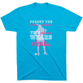 Softball T-Shirt Short Sleeve This Princess Wears Cleats