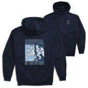 Hockey Hooded Sweatshirt - Survival of the Fittest (Back Design)