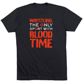 Wrestling T-Shirt Short Sleeve - Blood Time