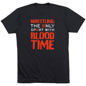 Wrestling T-Shirt Short Sleeve - Blood Time