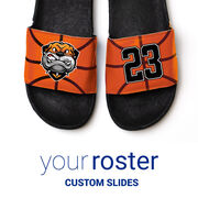 Custom Team Airslide Slide Sandals - Baseball