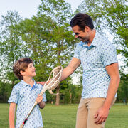 Guys Lacrosse Short Sleeve Polo Shirt - Take It To The Rack