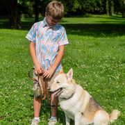 Baseball Performance Short Sleeve Button Down Shirt - I Scream