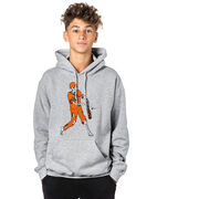 Baseball Hooded Sweatshirt - Home Run Zombie