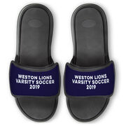 Personalized Repwell&reg; Slide Sandals - Your Text