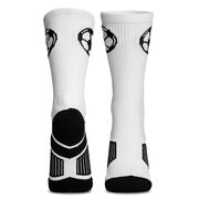 Soccer Woven Mid-Calf Socks - Soccer Ball