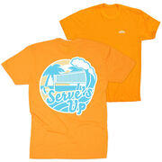Volleyball Short Sleeve T-Shirt - Serve's Up (Back Design)