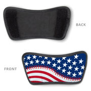 Baseball Repwell&reg; Slide Sandals - American Flag Ball