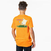 Soccer Short Sleeve T-Shirt - Soccer Ghoul (Back Design)