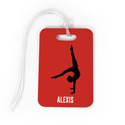 Gymnastics Bag/Luggage Tag - Personalized Gymnast Girl