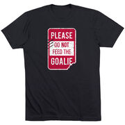 Hockey Short Sleeve T-Shirt - Don't Feed The Goalie