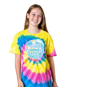 Volleyball Short Sleeve T-Shirt - Serve's Up Tie Dye