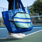 Pickleball Tote Bag - Coastal