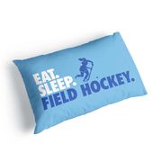 Field Hockey Pillowcase - Eat Sleep Field Hockey