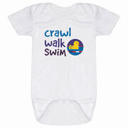 Swimming Baby One-Piece - Crawl Walk Swim