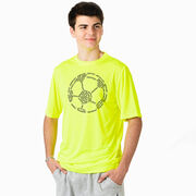 Soccer Short Sleeve Performance Tee - Soccer Words