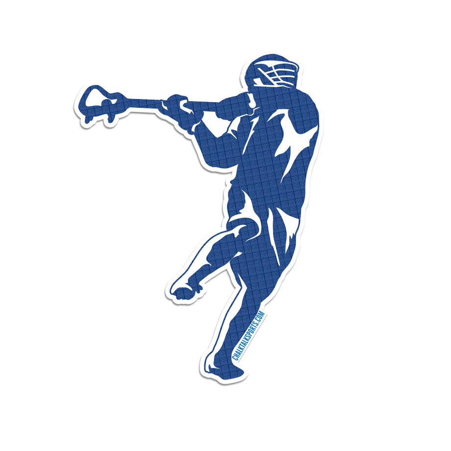 Guys Lacrosse Sticker - Jumpshot