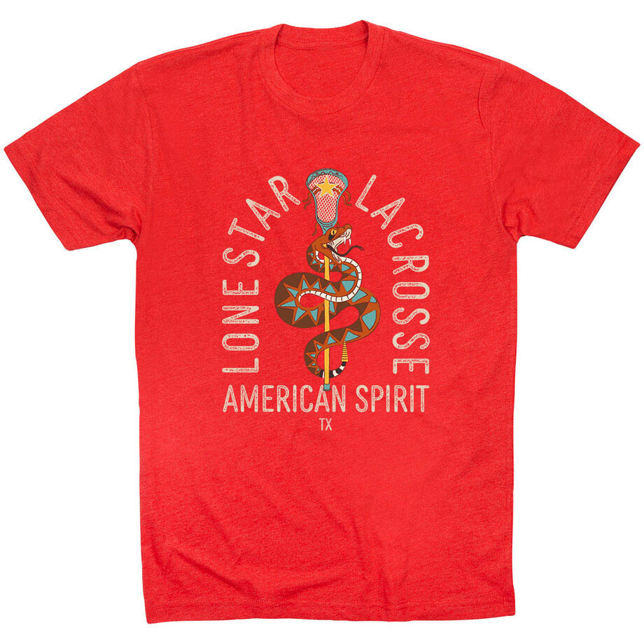Guys Lacrosse Short Sleeve T-Shirt - Lone Star Lacrosse