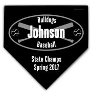 Baseball Personalized Team Home Plate Plaque