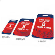 Hockey Bag/Luggage Tag - Personalized Hockey Team Puck