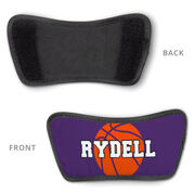 Basketball Repwell&reg; Slide Sandals - Basketball with Text