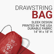 Skiing Drawstring Backpack - Yeti To Ski