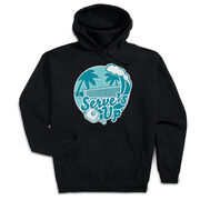 Pickleball Hooded Sweatshirt - Serve's Up