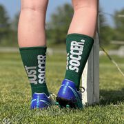 Soccer Woven Mid-Calf Socks - Just Soccer