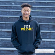 Wrestling Hooded Sweatshirt - Just Wrestle