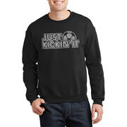 Soccer Crewneck Sweatshirt - Just Kickin' It