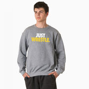 Wrestling Crewneck Sweatshirt - Just Wrestle