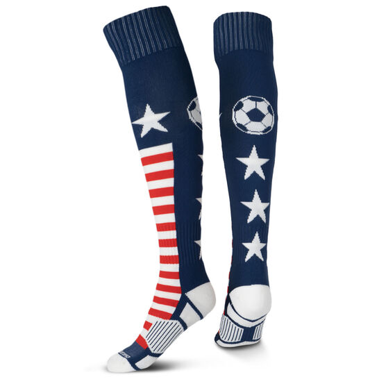 Soccer Over-The-Calf Socks - USA