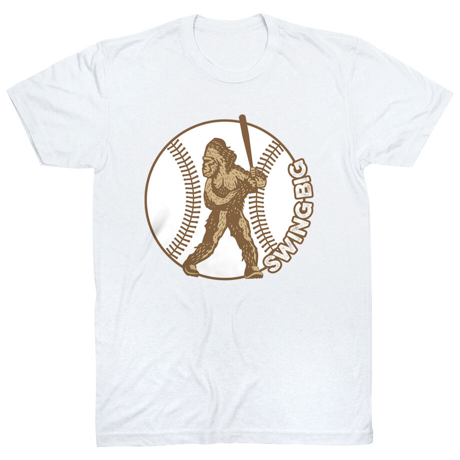 Baseball T-Shirt Short Sleeve - Baseball Bigfoot